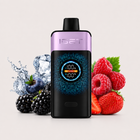 IGET ONE – MIX BERRIES ICE – 12000 PUFFS