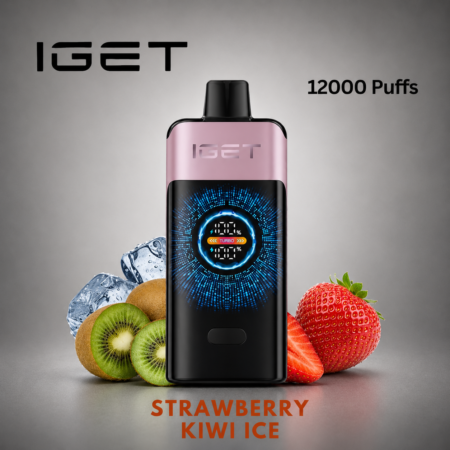 IGET ONE – STRAWBERRY KIWI ICE – 12000 PUFFS