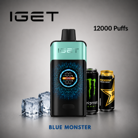 IGET ONE – BLUE MONSTER – 12000 PUFFS