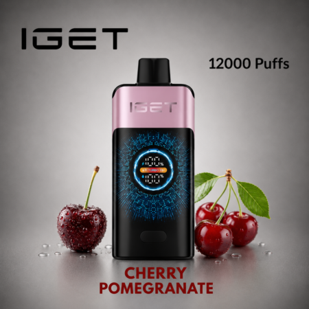 IGET ONE – CHERRY POMEGRANATE – 12000 PUFFS