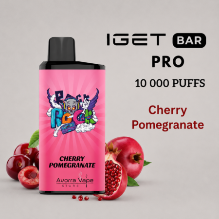 IGET BAR PRO – CHERRY POMEGRANATE – 10 000 PUFFS