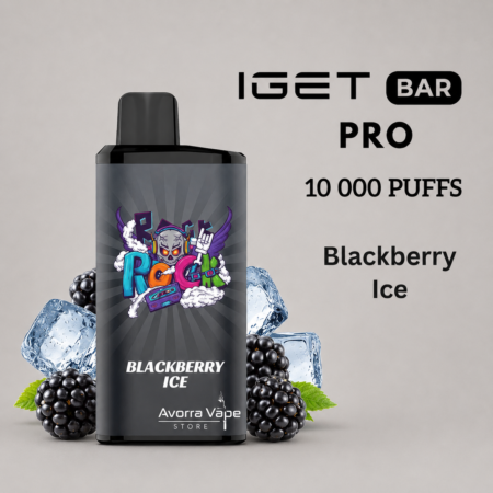 IGET BAR PRO – BLACKBERRY ICE – 10 000 PUFFS