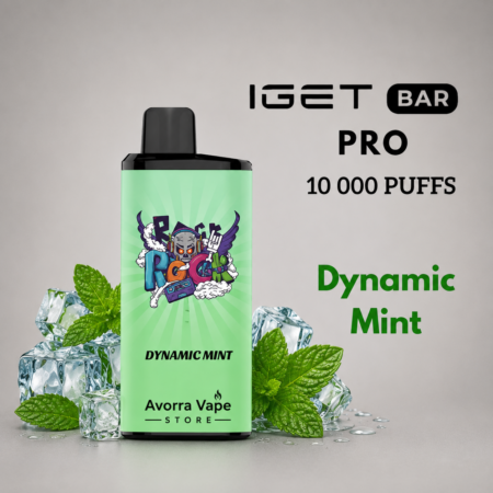IGET BAR PRO – DYNAMIC MINT – 10 000 PUFFS