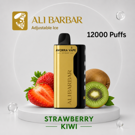 ALIBARBAR ICE ADJUST – STRAWBERRY KIWI – 12000 PUFFS