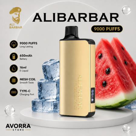 ALIBARBAR INGOT 9000 Puffs Watermelon Ice