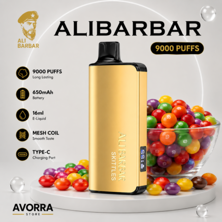 ALIBARBAR INGOT 9000 Puffs Skittles