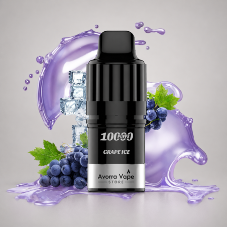 IGET Bar Plus S3 Pod 10000 | Grape Ice – 10,000 Puffs, Refillable Joy