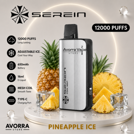 SEREIN MECH – PINEAPPLE ICE – 12000 PUFFS