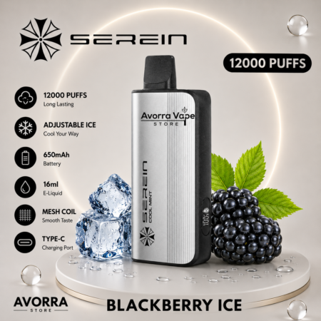 SEREIN MECH – BLACKBERRY ICE – 12000 PUFFS