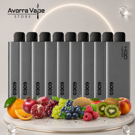 BULK 10 PCS – HQD CUVIE SLICK – 6000 PUFFS CAN MIX FLAVOURS