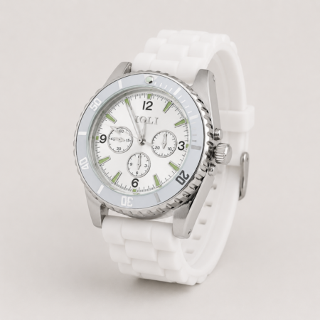 White Grinding Watch