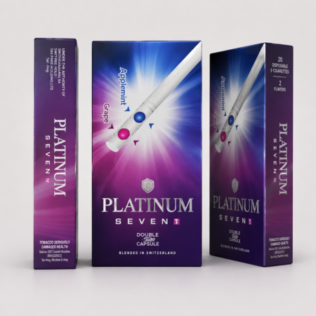 Platinum Seven Double Capsule Cigarettes (20s)