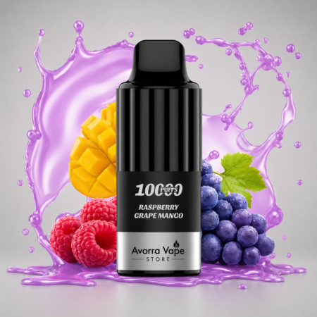 IGET Bar Plus S3 Pod 10000 | Raspberry Grape Mango – 10,000 Puffs, Refillable Joy