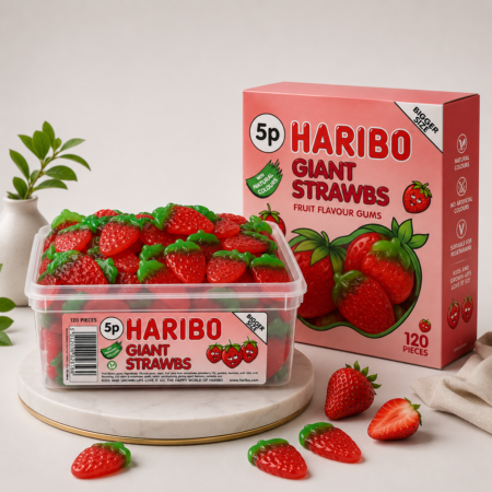 HARIBO GIANT STRAWBS