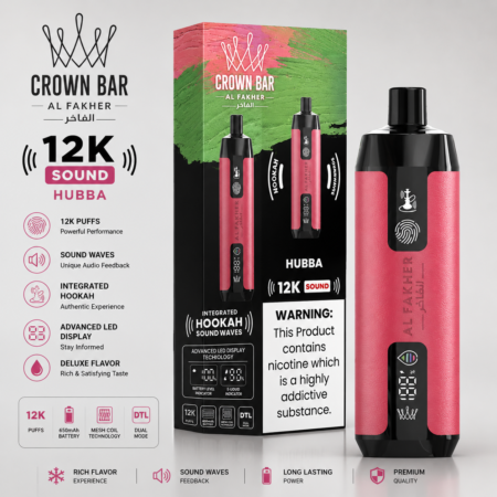 AL FAKHER CROWN BAR 12K HUBBA FLAVOR
