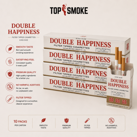 DOUBLE HAPPINESS KING SIZE TOBACCO EDITIONpm