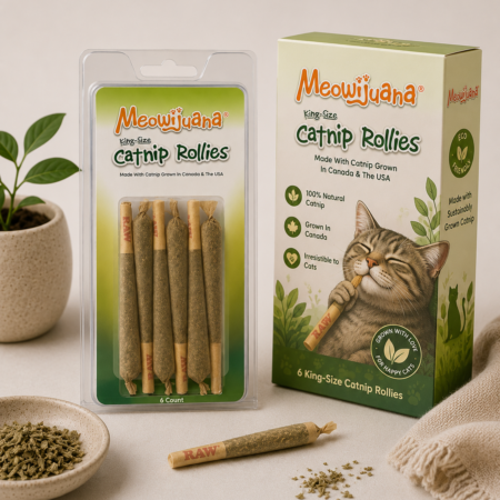 MEOWIJUANA KING-SIZE CATNIP ROLLIES