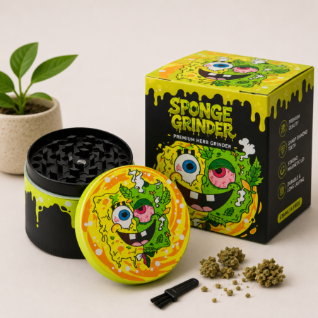 SPONGEBOB SQUAREPANTS 4-PIECE HERB GRINDER