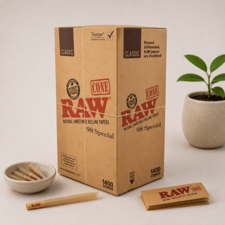 RAW CLASSIC 98 SPECIAL PRE-ROLLED CONES