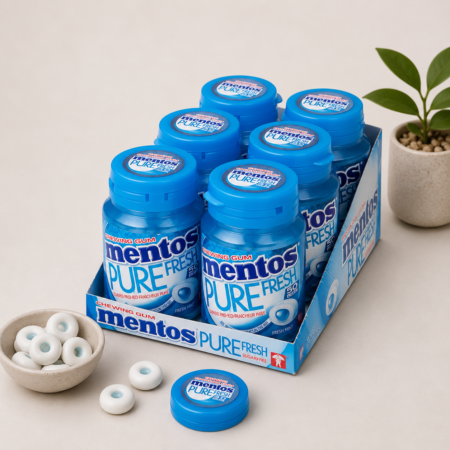 MENTOS PURE FRESH SUGAR-FREE CHEWING GUM