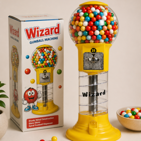 MINI WIZARD SPIRAL GUMBALL MACHINE