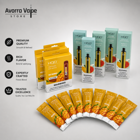 BULK HQD Cuvie Plus Disposable Vape Mix Flavors
