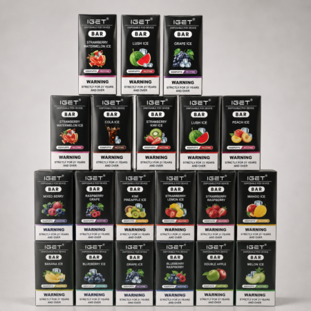 Bulk 20pcs- IGET BAR Disposable Vapes Mix Flavors
