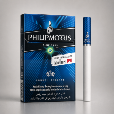 Philip Morris Blue Caps Cigarettes