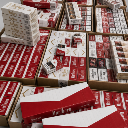 Marlboro Gold Cigarette Carton