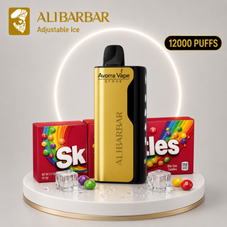 ALIBARBAR ICE ADJUST – SKITTLES – 12000 PUFFS