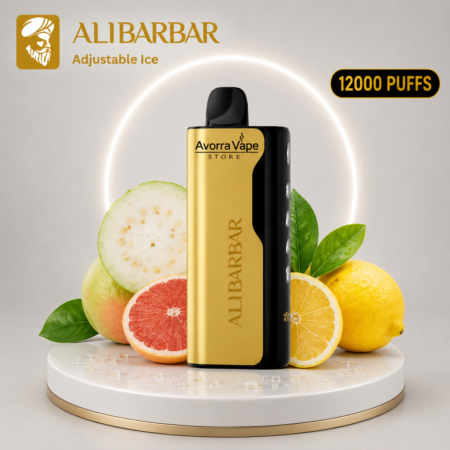 ALIBARBAR ICE–GRAPEFRUIT GUAVA-LEMON–12000 PUFFS