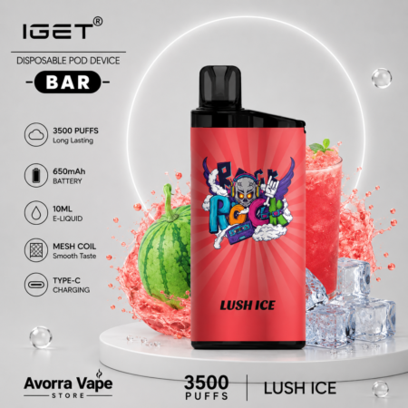 IGET BAR – LUSH ICE – 3500 PUFFS