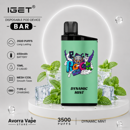 IGET BAR – DOUBLE APPLE – 3500 PUFFS